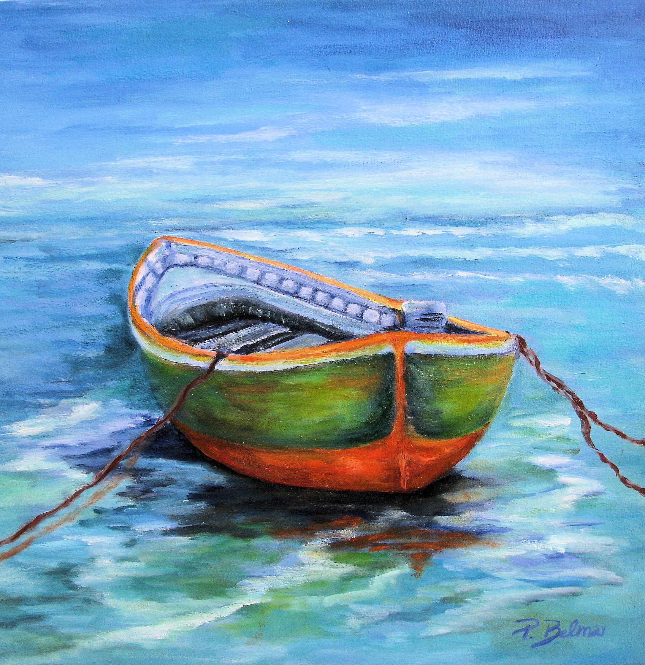 Waiting for the high tide